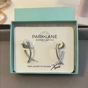 Park Lane Modern Silver Earrings